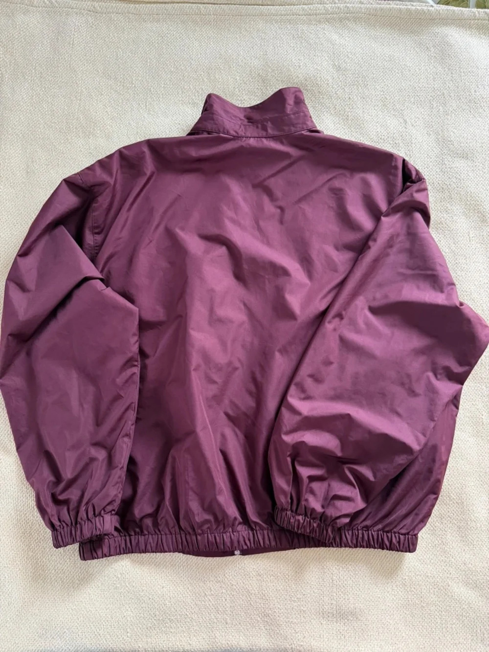 Ralph Lauren Polo Golf Jacket XXL Windbreaker Burgundy Maroon Embroidered Logo - Picture 3 of 11